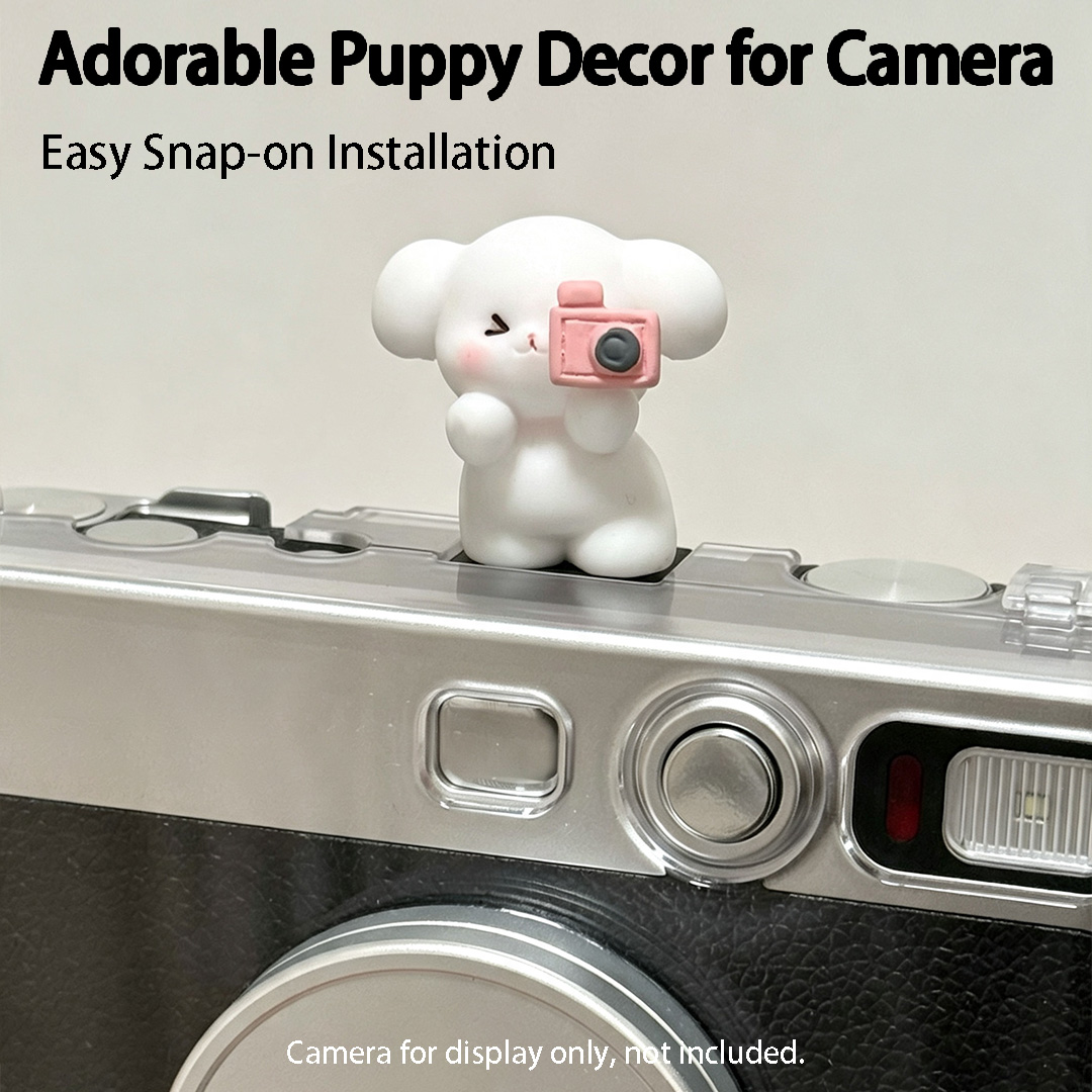 Cute 3D Puppy Camera Hot Shoe  - Canon Camera Eos R8 review and price