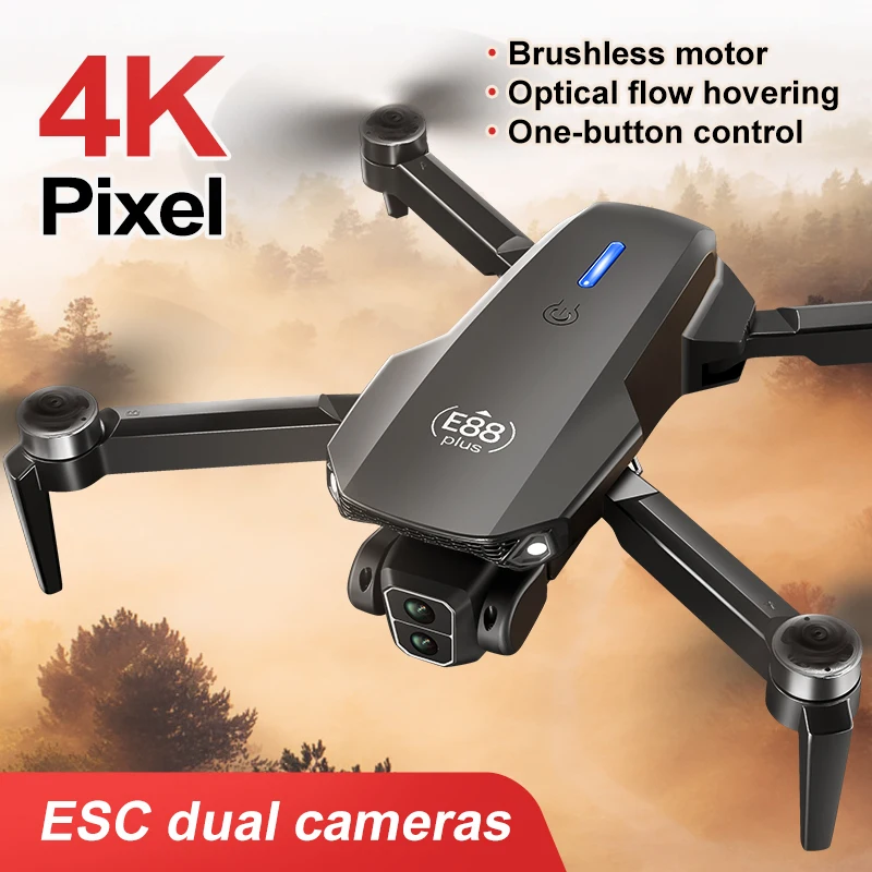 New E88 Plus Quadcopter Drone: - Drone Camera Hd review and price