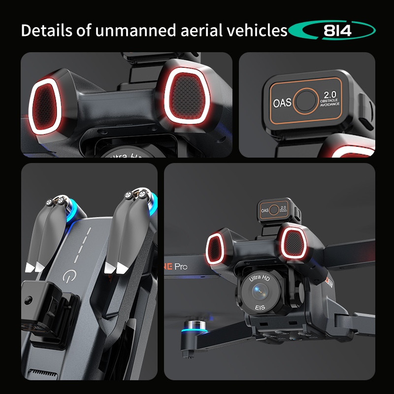 814 drone profissional 4K HD C - Drone Camera With Gimbal review and price