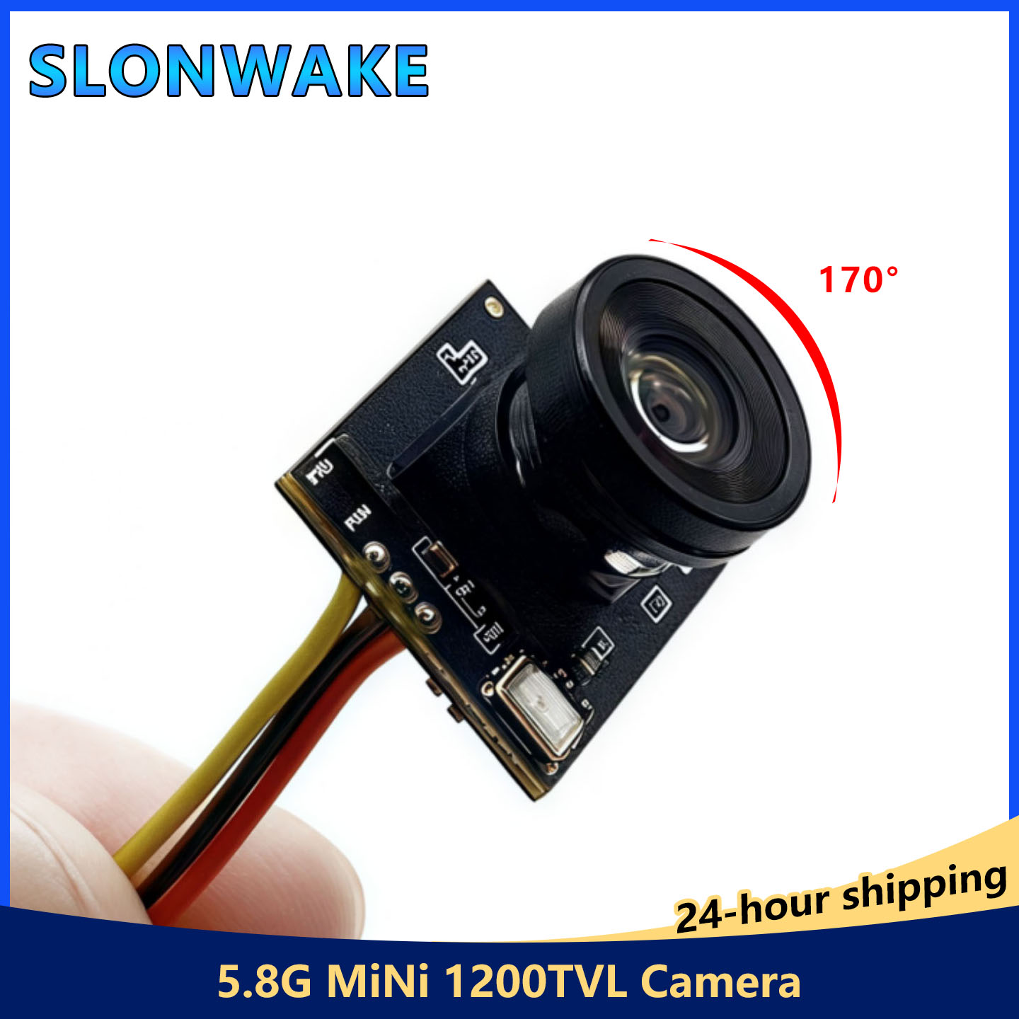 SLONWAKE Ultra Mini 5.8G FPV C - Drone Camera Wide Angle review and price