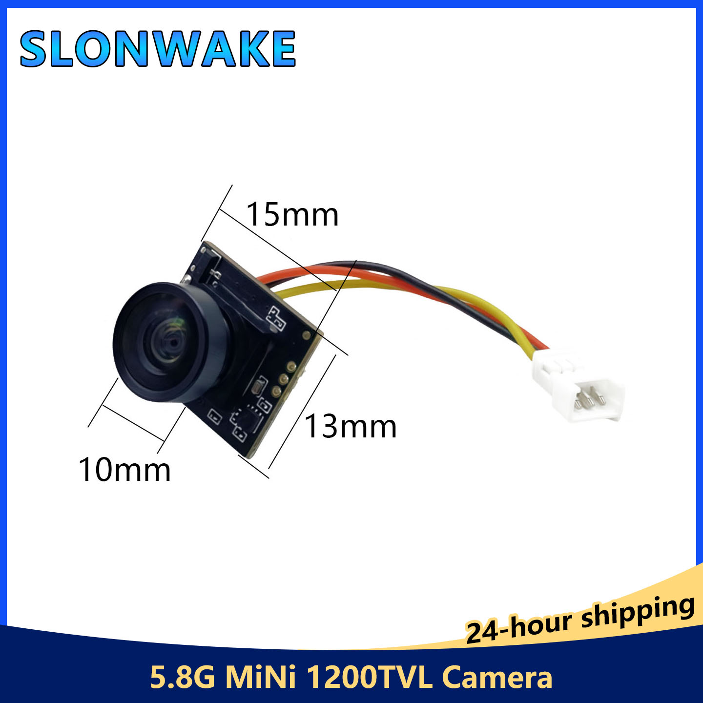 SLONWAKE Ultra Mini 5.8G FPV C - Drone Camera Wide Angle review and price