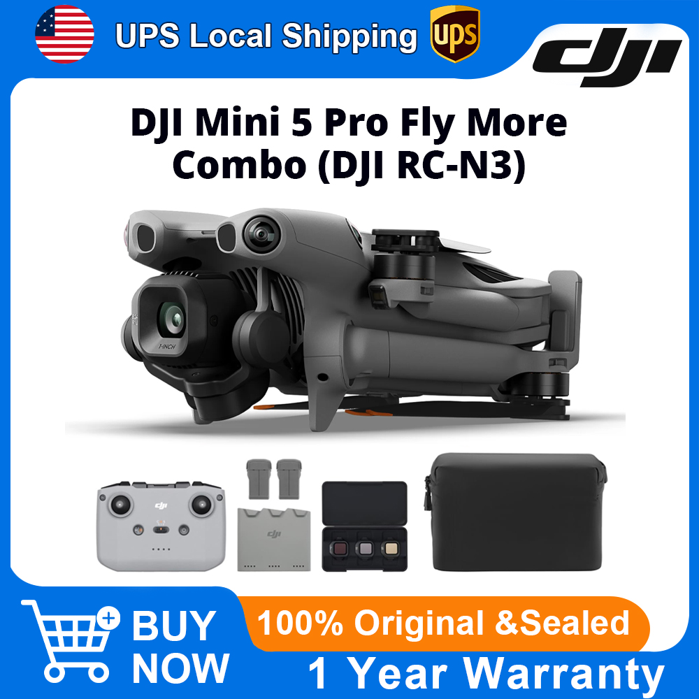 DJI Mini 5 Pro Fly More Combo  - Drone Camera Vlog review and price