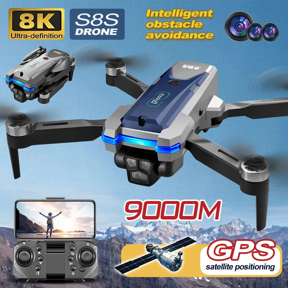 S8S GPS Drone 5G Wifi 8K HD Du - Drone Camera Mount review and price